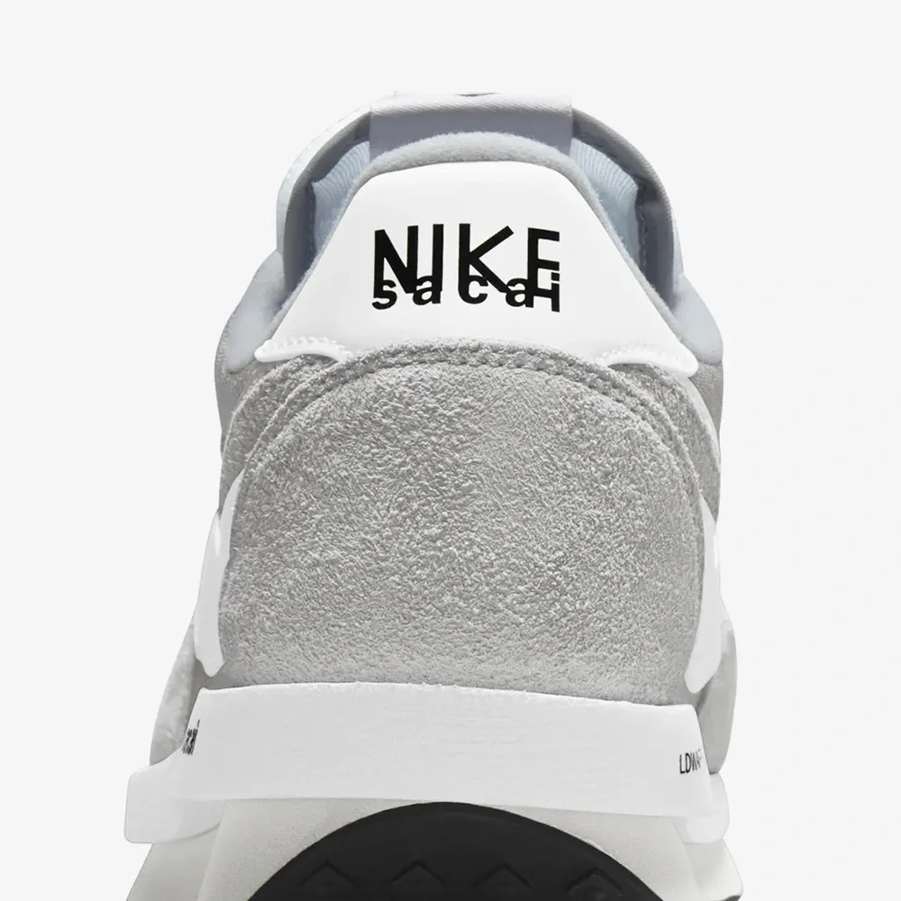 🎉Nike x Sacai x Fragment LDWaffle Sneaker Ltd Ed. Grey/White Men 9/Women 10.5 - Picture 6 of 16